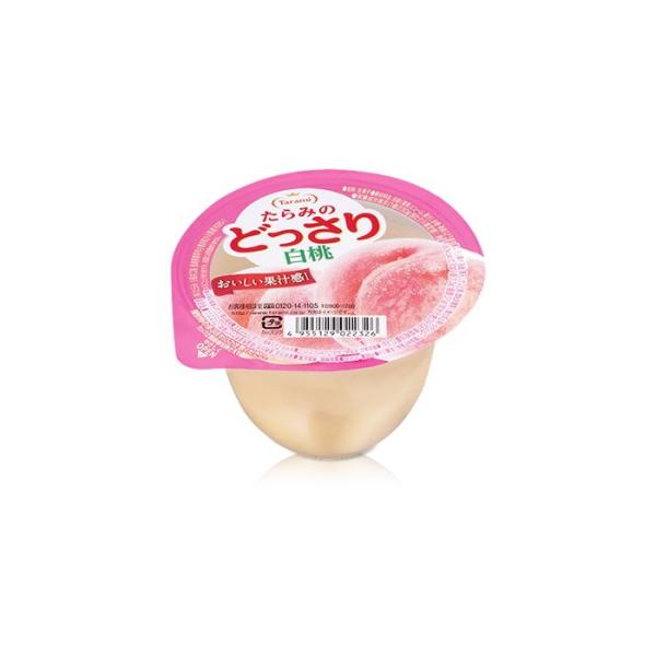 たらみ たらみのどっさり シリーズ 白桃 (230g) ゼリー