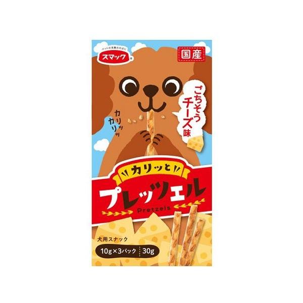 訳あり 特価 スマック 国産 プレッツェル 犬用 ごちそうチーズ味 30g 1 Scb 通販 Yahoo ショッピング