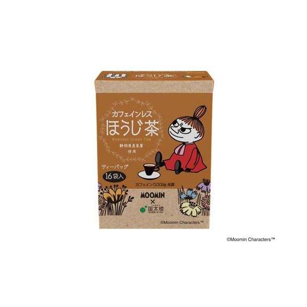 【在庫処分】【tm】賞味期限：2027年5月25日　国太楼 ムーミン カフェインレス ほうじ茶 三角ティーバック (1.7g×16袋入) ほうじ茶