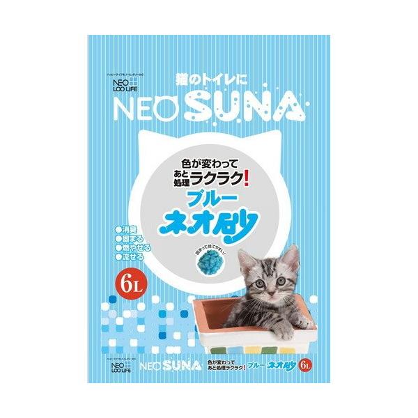他サイト： 【J】 コーチョー ネオ砂 ブルー(6L)の商品画像