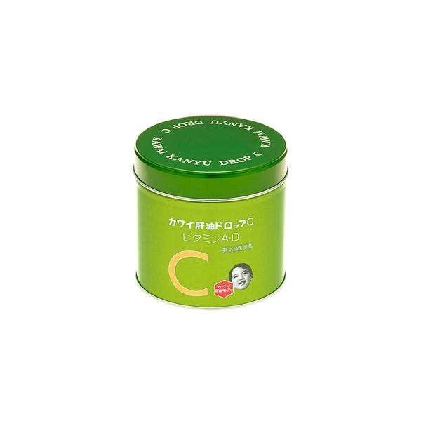 【第(2)類医薬品】[A] 河合製薬 カワイ肝油ドロップC (150粒) ビタミンADとビタミンC配合、かんで服用できるゼリー状ドロップ