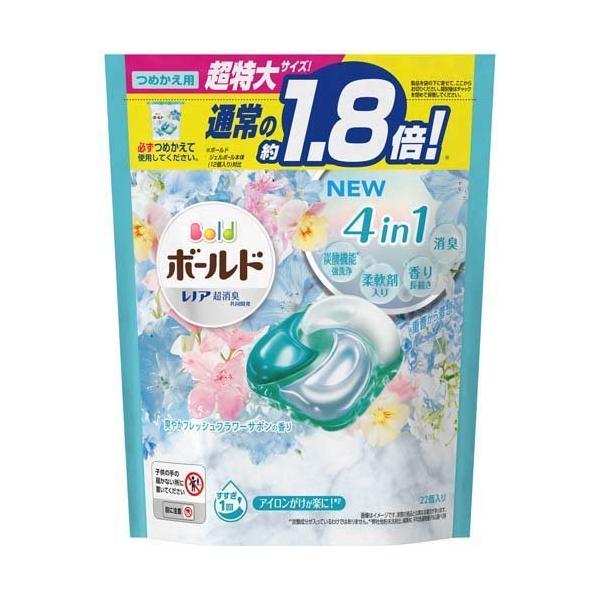 ボールド 洗濯洗剤 ジェルボール 4D フレッシュフラワーサボン