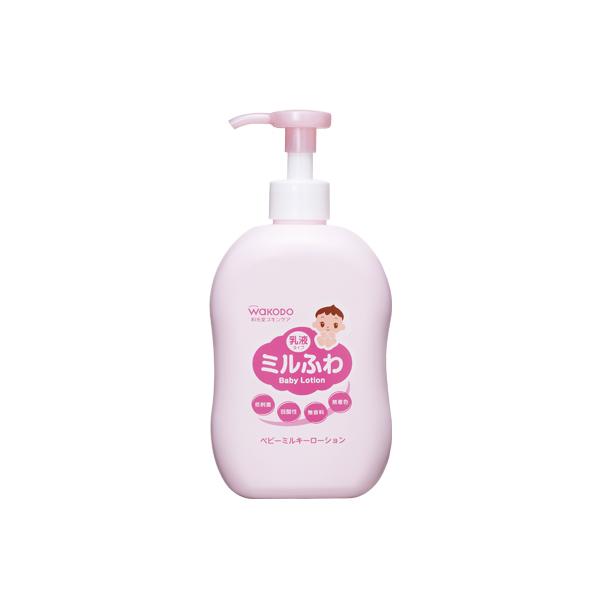 赤ちゃんの肌を考えて、水と油のバランスに着目したスキンケア。水溶性保湿成分（オリゴ糖・イノシトール）＆うるおい脂質成分（リン脂質・セラミド）配合。さっとのばせてべたつかない乳液タイプのローション。たっぷり使えるポンプタイプ。【配合成分】水、...