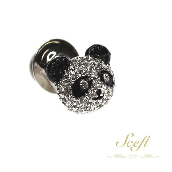 パンダモチーフ Panda ブローチ ラインストーン レディースアクセサリー タックピンブローチ かわいい 9lkp12 老眼鏡 アクセサリーシェフィ 通販 Yahoo ショッピング
