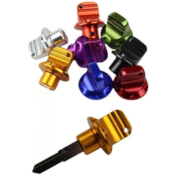 Scgeha カスタムキー アルミ グリップ キーホルダー キーシリンダー周りのドレスアップ バイク スクーター 鍵 レッド Aj B00uzazh4e 0 Shopcreation 通販 Yahoo ショッピング