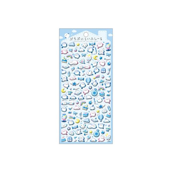 シール ぷちぷにらいふしーる えながらいふ シマエナガ ミニサイズ 立体 デコ かわいい クーリア [01] 〔合計1100円以上で購入可〕