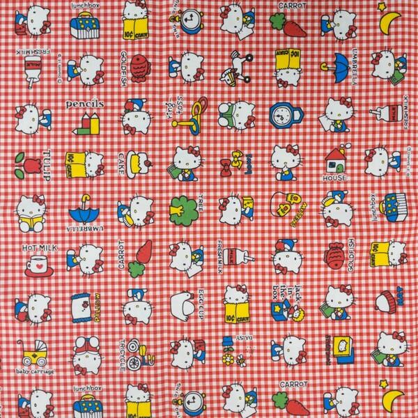 大量♡キティたくさんサンリオキャラクター生地　6種類各3本♡80×100cm 大量♡キティたくさんサンリオキャラクター生地 6種類各3本♡80×100cm