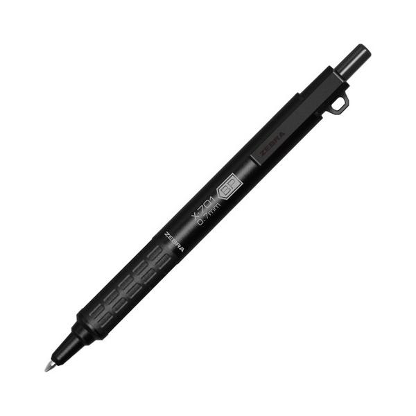 油性ボールペン X-701 逆輸入モデル 加圧式 0.7mm 黒インク 金属軸