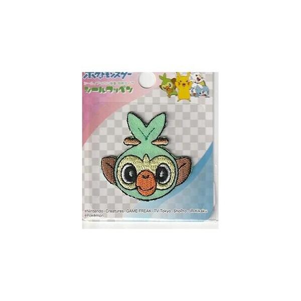 稲垣服飾 ポケットモンスター ポケモン シール ワッペン フェイス サルノリ シールアイロン両用接着 01 メール便 送料込価格 スクールサプライ 通販 Yahoo ショッピング
