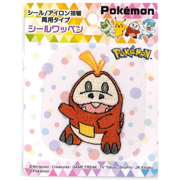 他サイト： ポケットモンスター シールワッペン ホゲータ デコレーション 女の子 男の子 ワッペン アップリケ 入園  入学 学校 [02] 〔合計1100円以上で購入可〕の商品画像