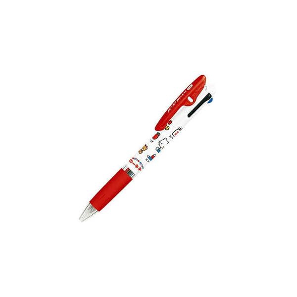 ハローキティ ジェットストリーム 3C カタカナ 0.5mm 3色ボールペン 黒