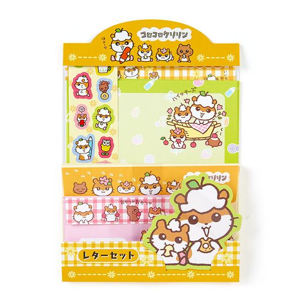 サンリオ　平成レトロ　コロコロクリリン　レターセット　サンリオピューロランド レターセット 思い出のサンリオ平成デザイン コロコロクリリン 便箋