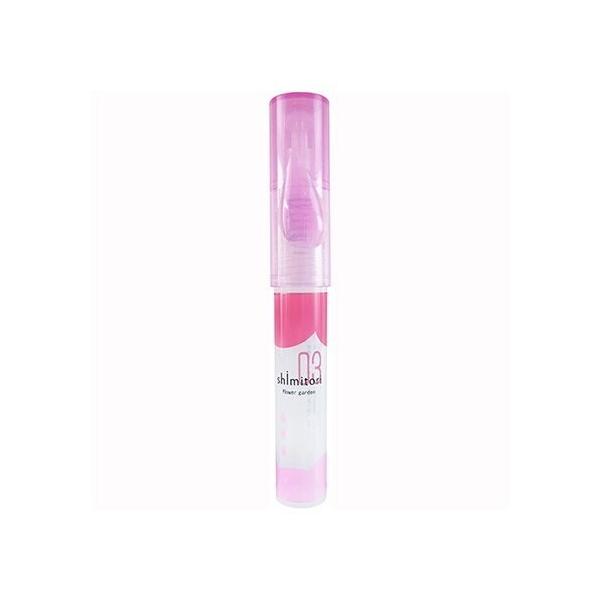 携帯できる応急処置用のシミとりペンshimitori 03 フラワーガーデン(お花畑の香り)。かわいいだけじゃない。外出先での「しまった・・・」に心強いパートナー。水性・油性のどちらのシミにも対応しています。外出先での応急処置として手軽に使...