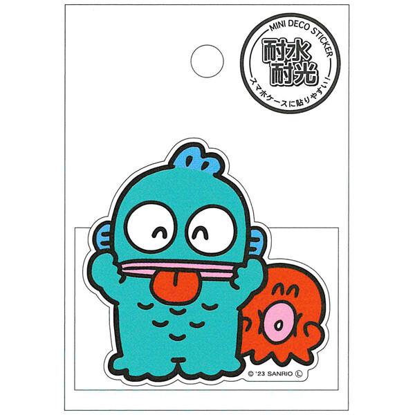 サンリオキャラクターズ ハンギョドン ミニデコステッカー 耐水耐光