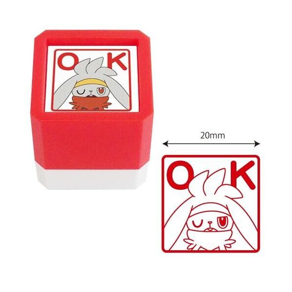 ポケットモンスター 浸透印 Sq ラビフット Ok ポケモン キャラクター スタンプ 01 メール便 送料込価格 sc スクールサプライ 通販 Yahoo ショッピング