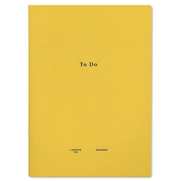 他サイト： 手帳 ラコニック スタイルノート トゥドゥ To Do A5 日付フリー リスト 管理 ダイアリー 予定表 [01] 〔合計1100円以上で購入可〕の商品画像