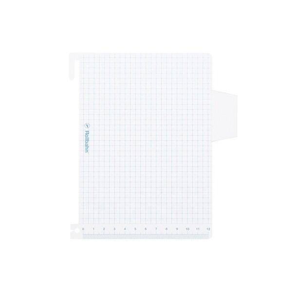 デルフォニックス ロルバーン ポケット付メモ L用 下敷き ブルー [01] 〔合計1100円以上で購入可〕