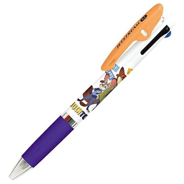 ディズニー ズートピア ジェットストリーム 3色ボールペン 0.5mm 黒/赤