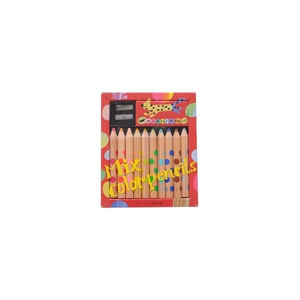 コクヨ ミックス色鉛筆 10本セット [01] 〔合計1100円以上で購入可〕