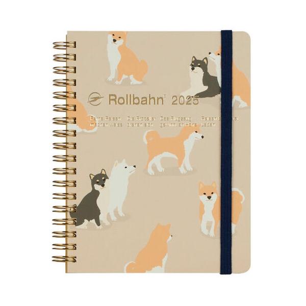Rollbahn ノートセット 4冊　ロントゥモン　柴犬　くま　いちご　クッキー school-supply_6s33n147