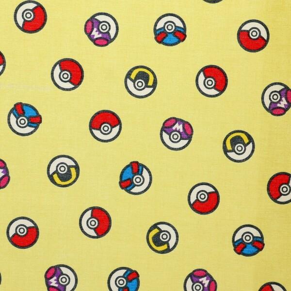 シーチング ポケモン モンスターボール柄 イエロー キャラクター 生地 布 幅106 50cmカット ポケットモンスター 01 メール便 送料込価格 8m3g84gp スクールサプライ 通販 Yahoo ショッピング