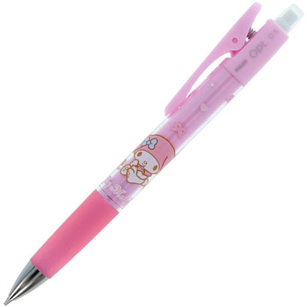 マイメロディ シャープペン Opt. オプト 0.5mm フレフレ機構 クリップ