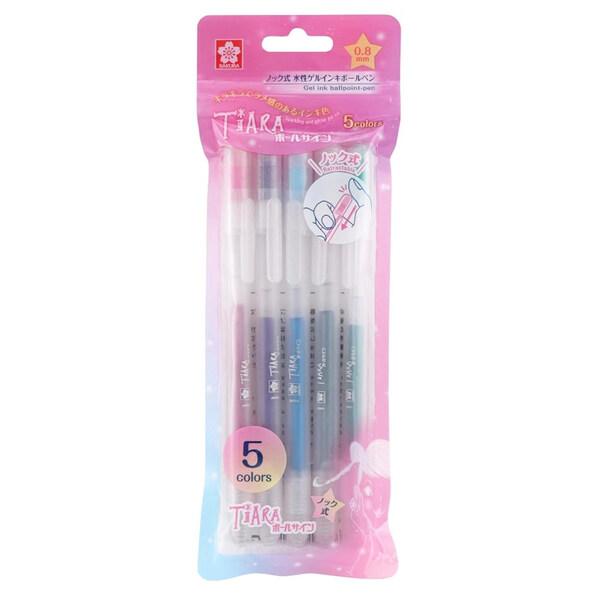 ボールペン　パール　水色　緑　ピンク　ホワイト　シルバー　2本　セット Amazon | Pentel Hybrid - デュアルメタリックペン - 液体ゲル