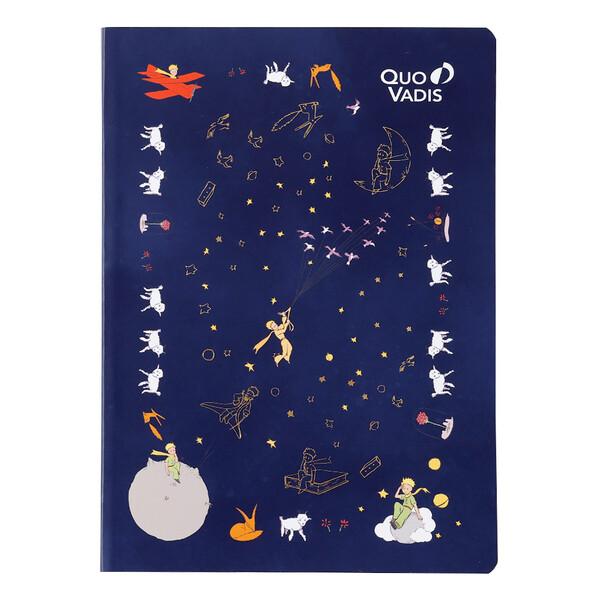 日本限定 星の王子さま ノートブック シープ A5 横罫5mm 金箔押し プレゼント 人気 小説 クオバディス QUOVADIS [01] 〔合計1100円以上で購入可〕