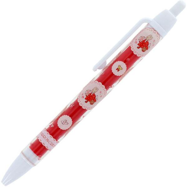 レトロ マロンクリーム 油性ボールペン 黒インキ 0.7mm シナモン