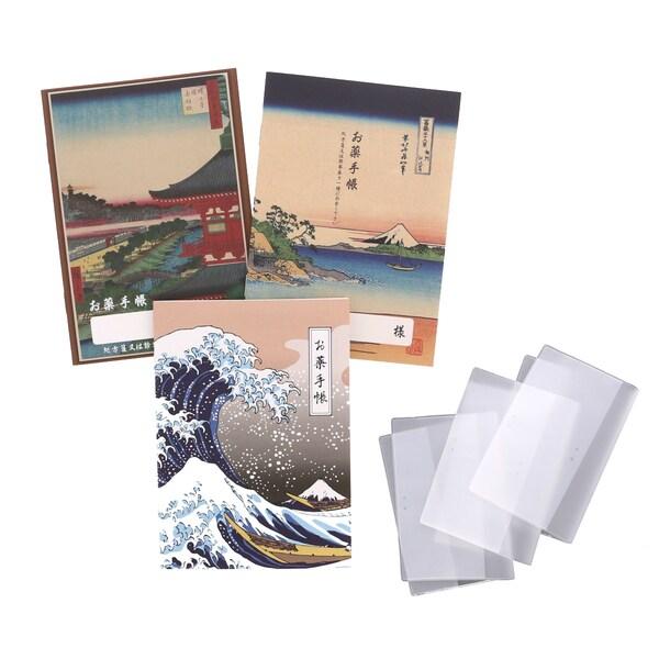 日本を代表する絵画が今度はおくすり手帳になって新登場!ジャパンを感じる絵画は大人オシャレを引き立てるかも?!全部で3種類の内容!さらに専用カバーもセットになっているので、手帳が汚れなくて便利です!手帳ページ数: 36ページサイズ: A6(横...