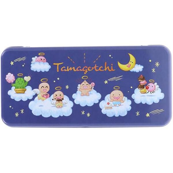 たまごっち 缶ペンケース スイーツ柄 てんしっちのたまごっち ブリキ製