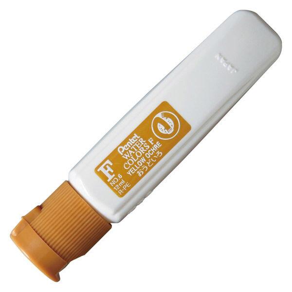 片手で開け閉めできるワンタッチキャップ&amp;ソフトチューブで使いやすい水彩絵の具。【材質】チューブ/PE、キャップ/PP【容量】12mL【色】黄土色■メーカー: ぺんてる■品番: WFCT06※ご注文合計額が￥1100 (税込)以上の場...