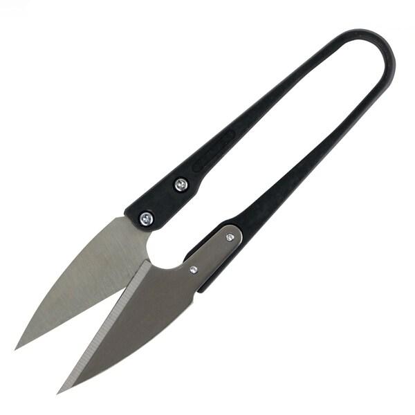 他サイト： 糸切はさみ シルバー 銀刃 10.5cm サビに強い シャープな切れ味 裁縫道具 クロバー [01] 〔合計1100円以上で購入可〕の商品画像