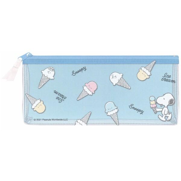 スヌーピー クリアフラット ペンケース アイス 透明 筆入れ 01 メール便 送料込価格 Ixy86fk1 スクールサプライ 通販 Yahoo ショッピング