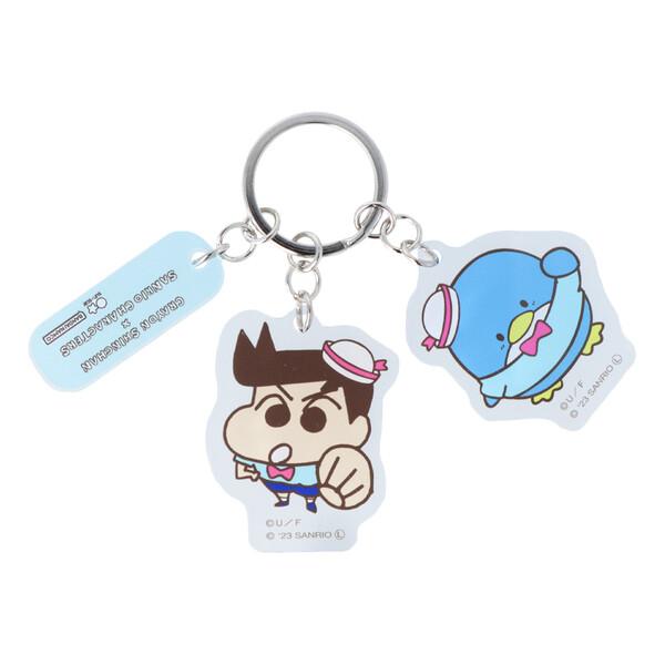 クレヨンしんちゃん×サンリオキャラクターズ 3連アクリルキーホルダー