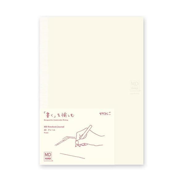 MDノート ジャーナル A5サイズ フレーム A 192ページ MD用紙 しおり