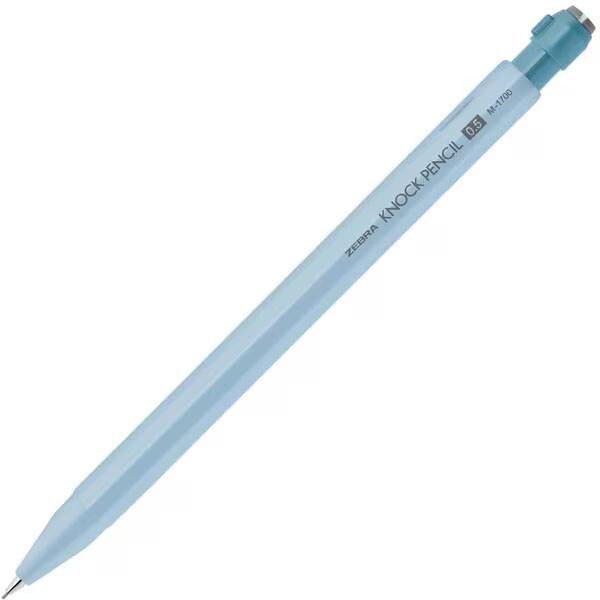ノックペンシルM-1700 0.5mm 限定 オペークカラー アイスブルー