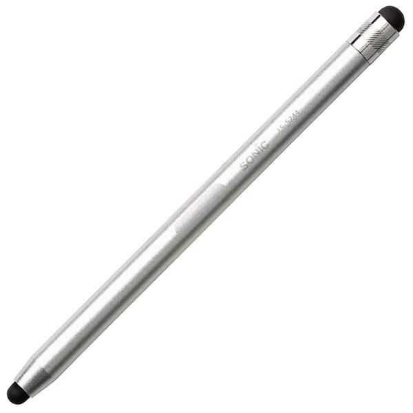 タブレット学習におすすめ!2サイズのペン先が使いやすい、静電容量式「スクールタッチペン」です。スマートフォン・タブレットに使えます。接地面積が異なる2サイズのペン先(約7mm・約5mm)なので、1本あれば多機種に対応できます。※全ての機種に...