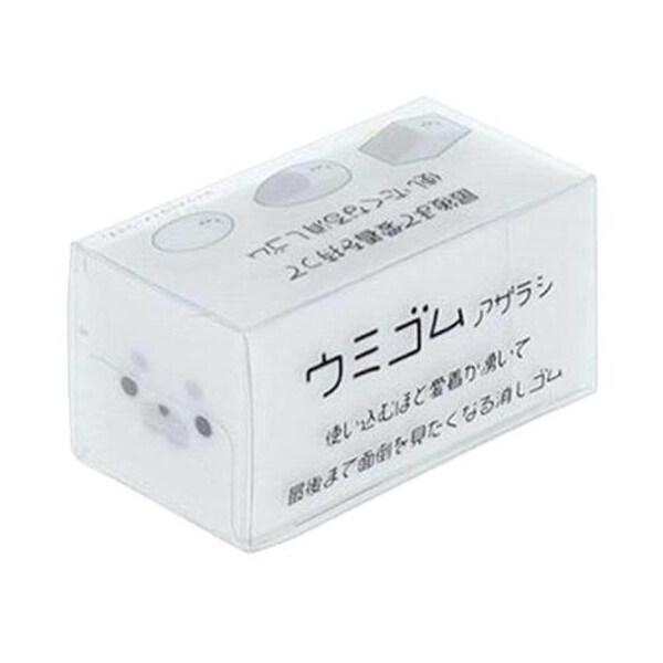 育てる消しゴム ウミゴム アザラシ ロングタイプ 1個入 ケース入 海の生き物 人気 かわいい サンスター文具 [02] 〔合計1100円以上で購入可〕