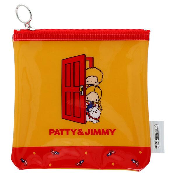 懐かしい「サンリオキャラクターズ」のレトロシリーズ第4弾!おともだちも登場するデザインで、落ち着いた色味が魅力です♪小物を入れるのに便利な「フラットスクエアポーチ」です。艶のあるビニール素材。大きな引き手リングで、ファスナーの開閉もラクラク...