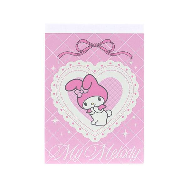 みぃーちゃん❤様ご確認用❤ピンクメモ#715
    アロマンティック様 マイメロディ メモミニ リボン 2柄×各40枚 ピンク×黒 ハート PET表紙