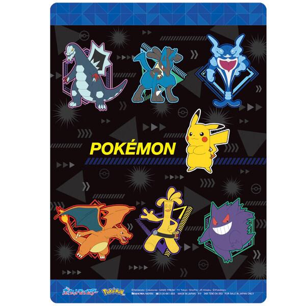 ポケットモンスター アクティブシリーズ クリア下敷き B5ノート対応 半