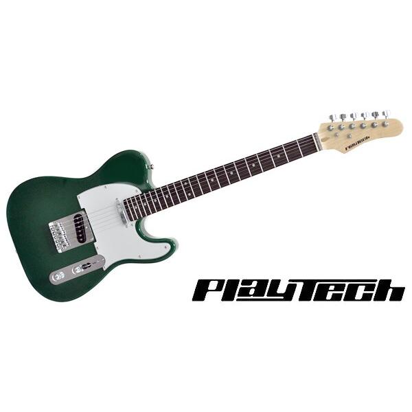 PLAYTECH（プレイテック） ギター/エントリークラス TL250 Rose Green 