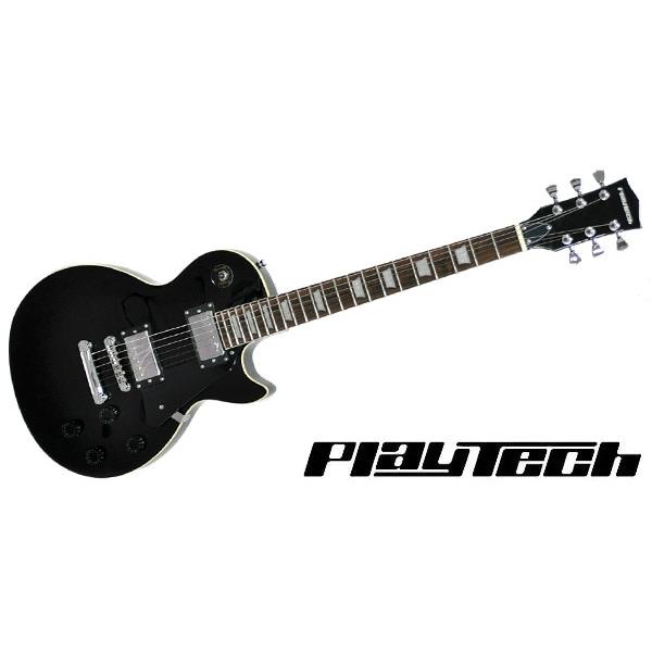 PLAYTECH（プレイテック） ギター/エントリークラス LP400 Black レス 