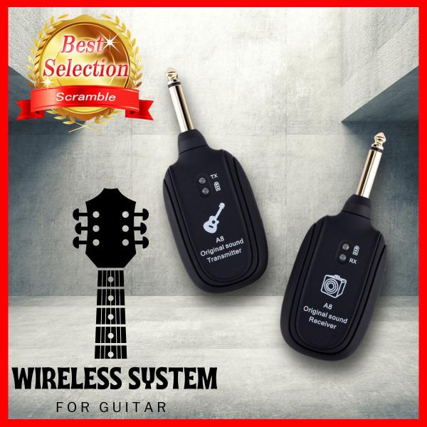 ギターワイヤレスシステム送信機をギターに、受信機をアンプに接続し電源を入れるだけで手軽にワイヤレスでの演奏が楽しめます。シールドコード接続が必要なくなるとお部屋のどこからでも演奏が可能になり自由度が広がります。>4MS低遅延で音の遅れ...