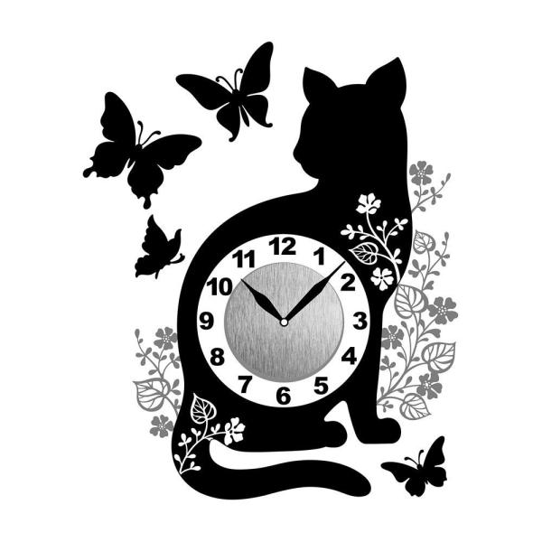 掛け時計 猫 時計 通販 価格比較 価格 Com