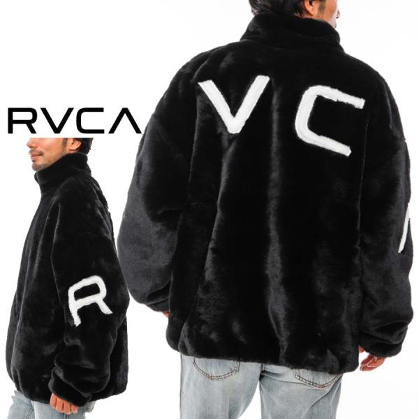 RVCA 正規品 ルーカ メンズ ジップアップ パーカー フェイク