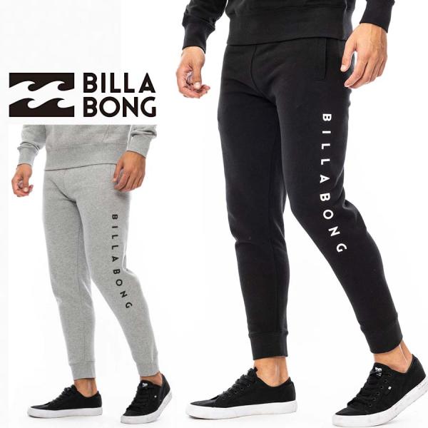 BILLABONG ビラボン メンズ 裏起毛 パンツ BE012-708 LOGO SET