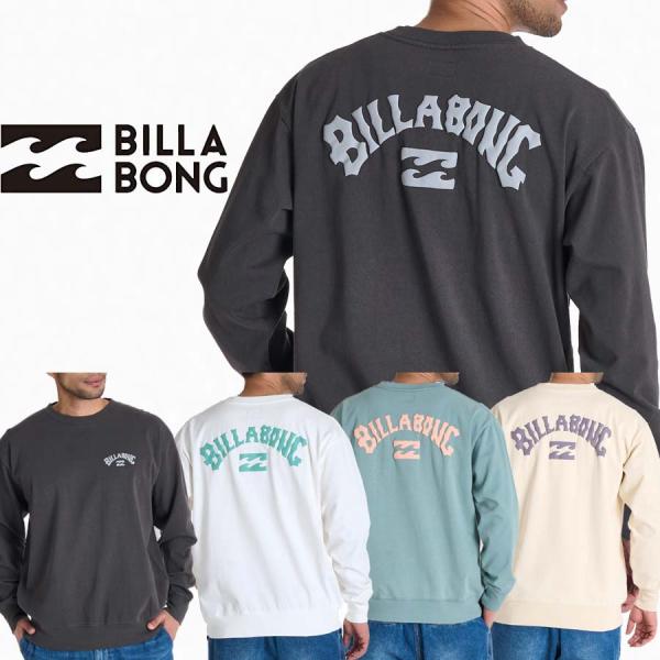 ビラボン BILLABONG メンズ ヘビーウェイト ロンT オーバーフィット BF012-002 SUN BLOCK BF012002 長そでTシャツ ロゴ ブランド サーフブランド サーフィン