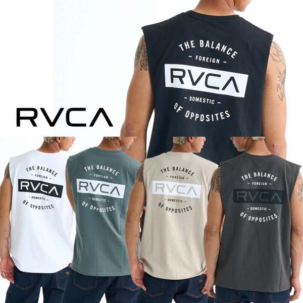 RVCA 正規品 ルーカ メンズ ノースリーブ BF041-358 TCS TT